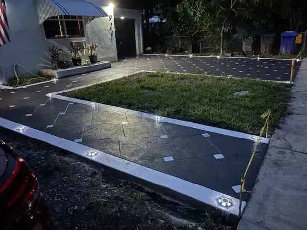 Concrete Patio installation service in Frisco