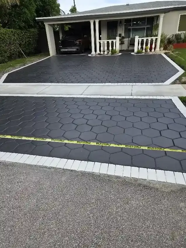 Driveway replacement service in Frisco