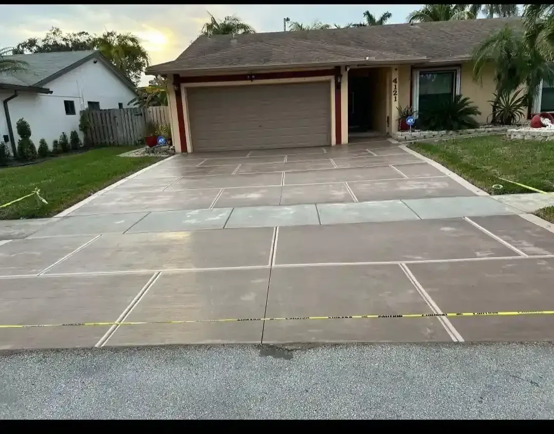 Garage floor resurfacing service in frisco