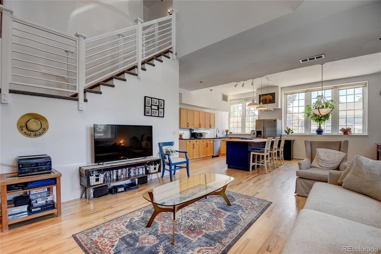 Bell Tower Lofts - Multi-family architecture and design - living area design