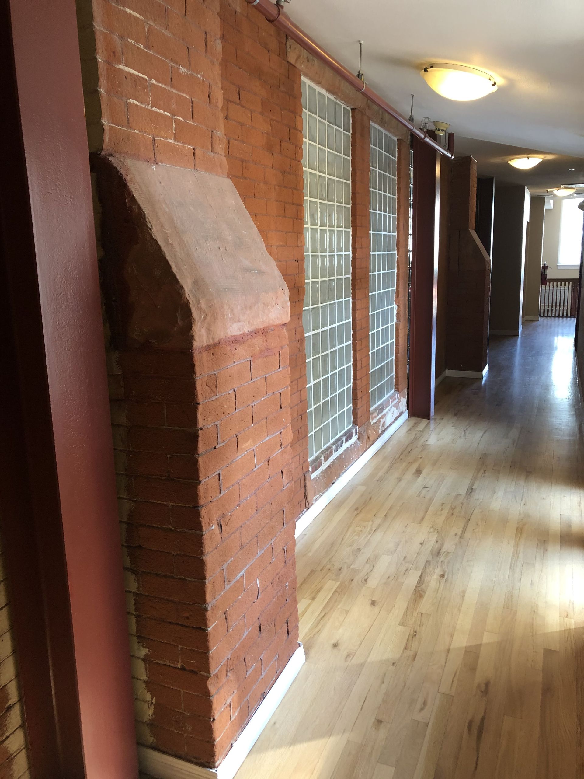 Bell Tower Lofts - Multi-family architecture and design - Interior historic design details