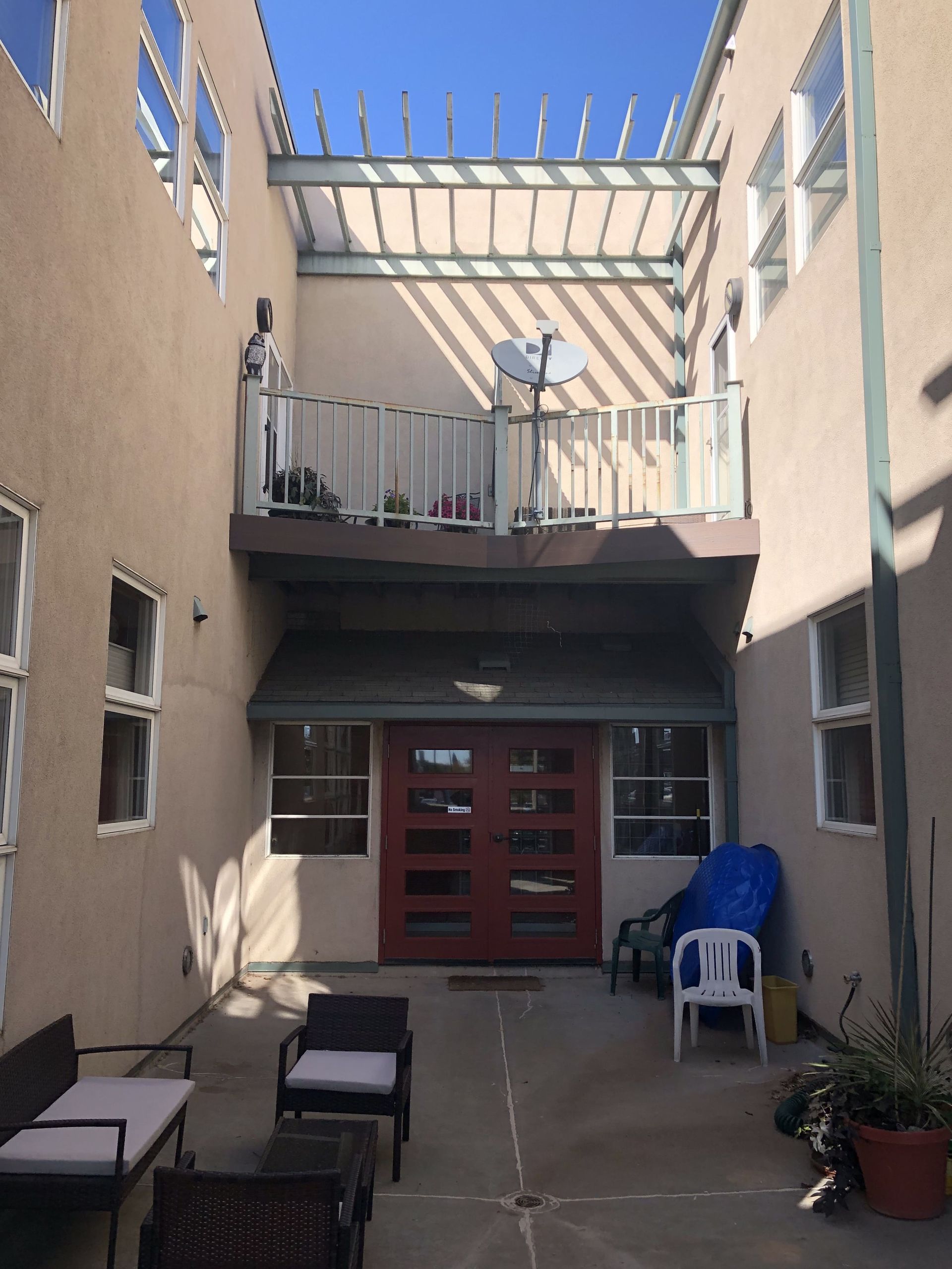 Bell Tower Lofts - Multi-family architecture and design - entry view