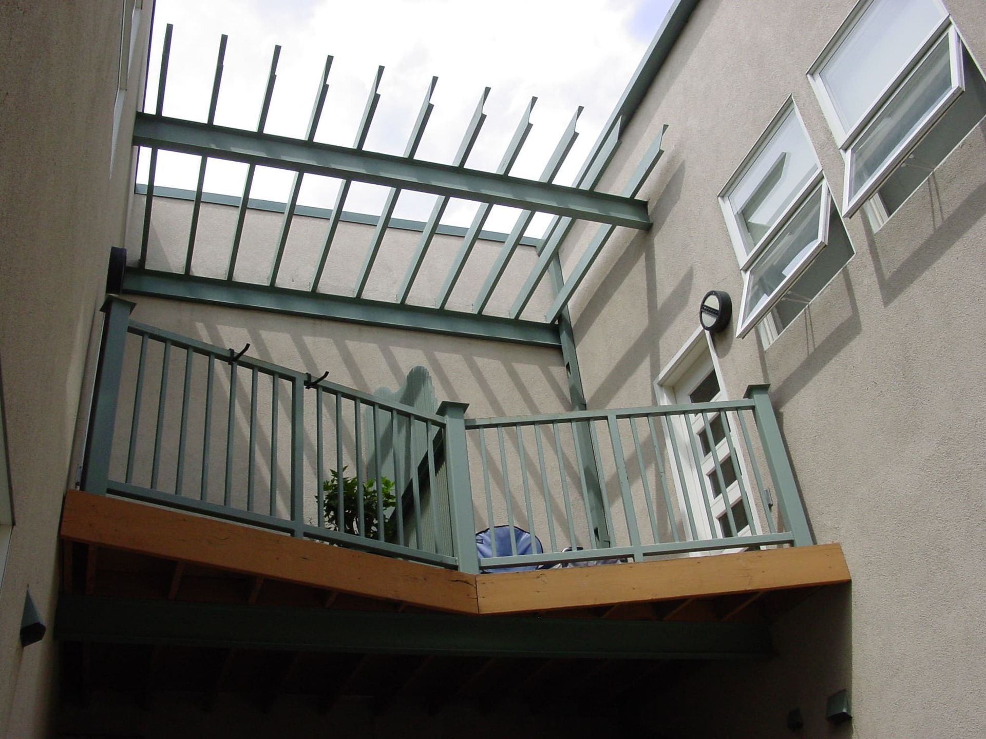 Bell Tower Lofts - Multi-family architecture and design - patio