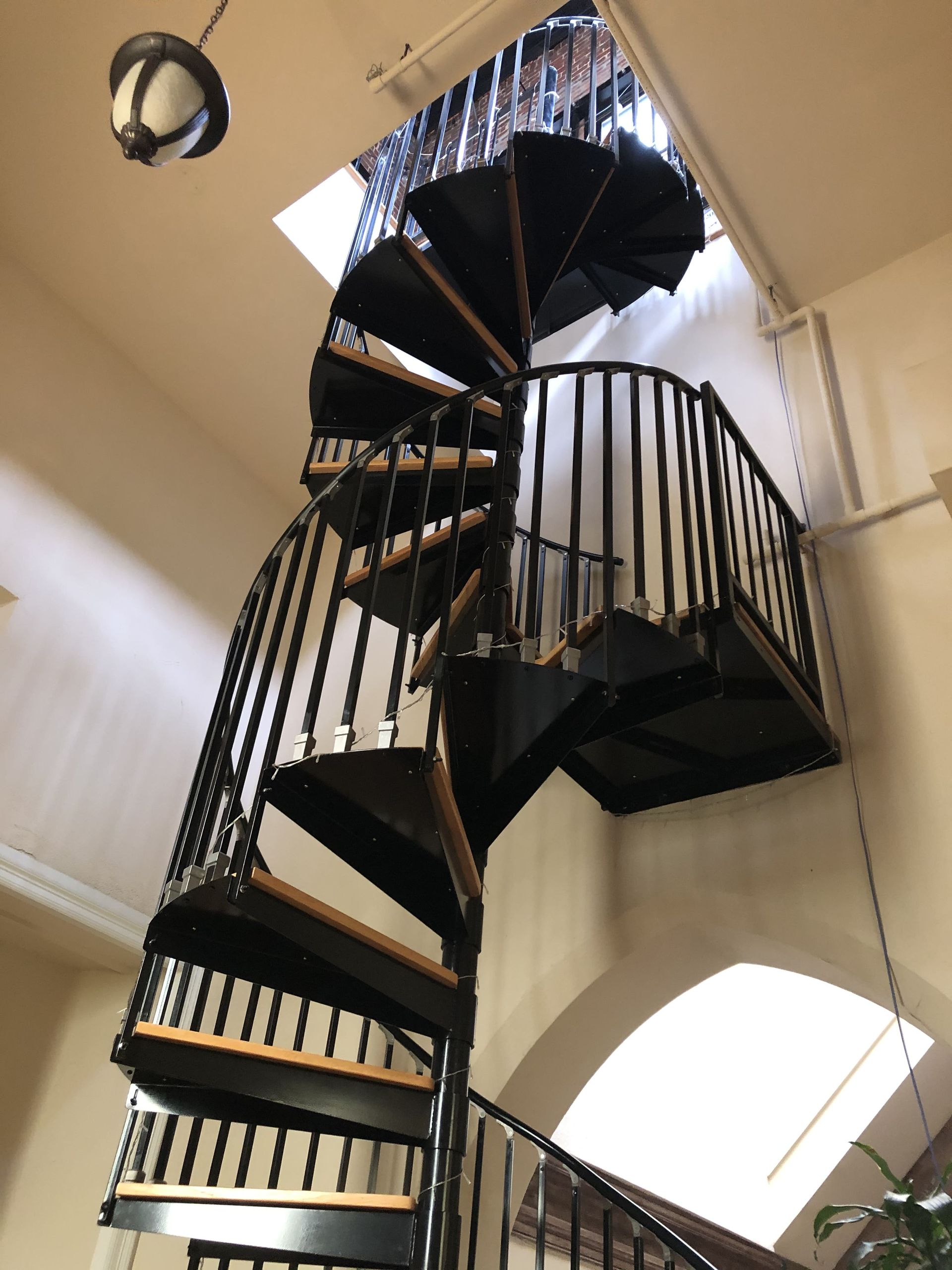 Bell Tower Lofts - Multi-family architecture and design - interior staircase design