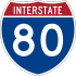 Interstate 80 Emblem