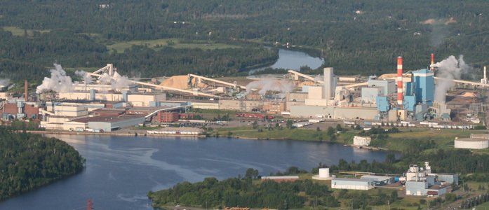 Thunder Bay Papiermühle von Resolute Forest Products