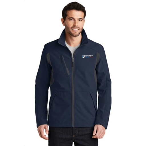 Navy blue full zip up jacket
