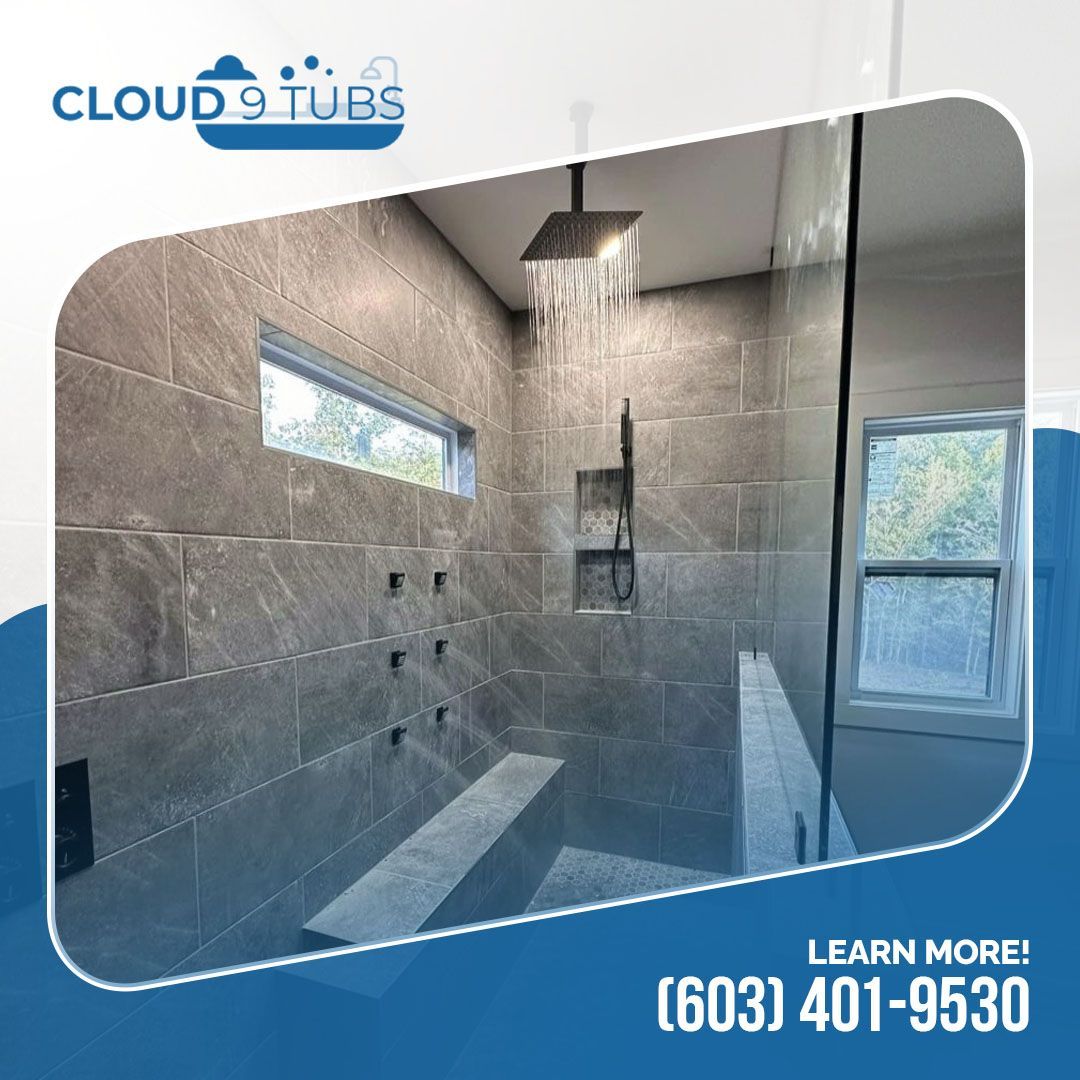 walk-in shower installation