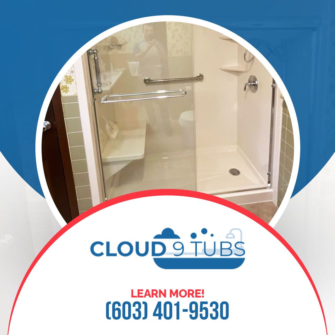 walk-in shower installation