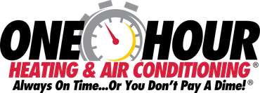 One Hour Heating And Air Conditioning Logo