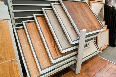 campioni di diversi tipi di parquet