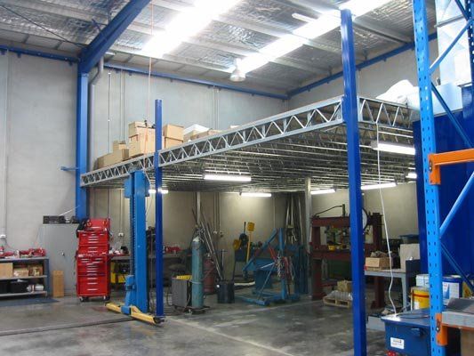 building raised area