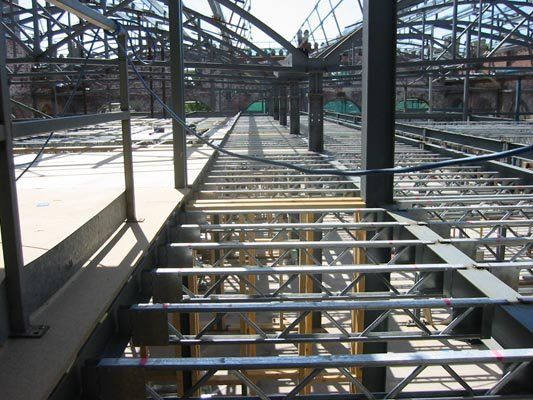 steel roofing