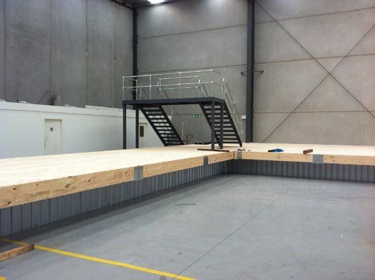 raised flooring project