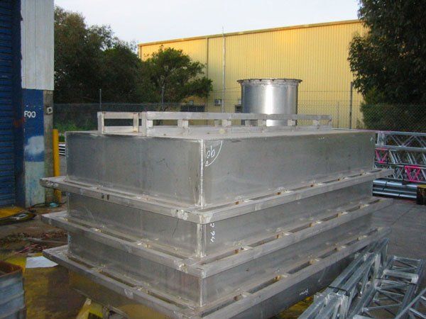 stainless anodizing tanks