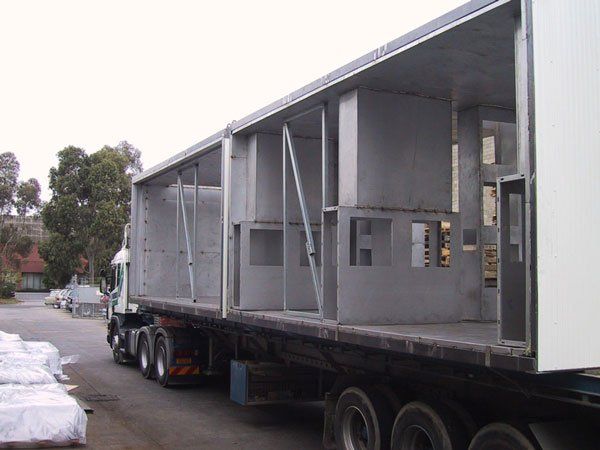 spray booth truck