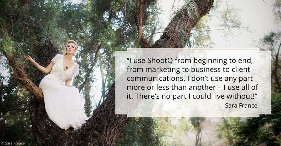A woman in a wedding dress is sitting on a tree branch.