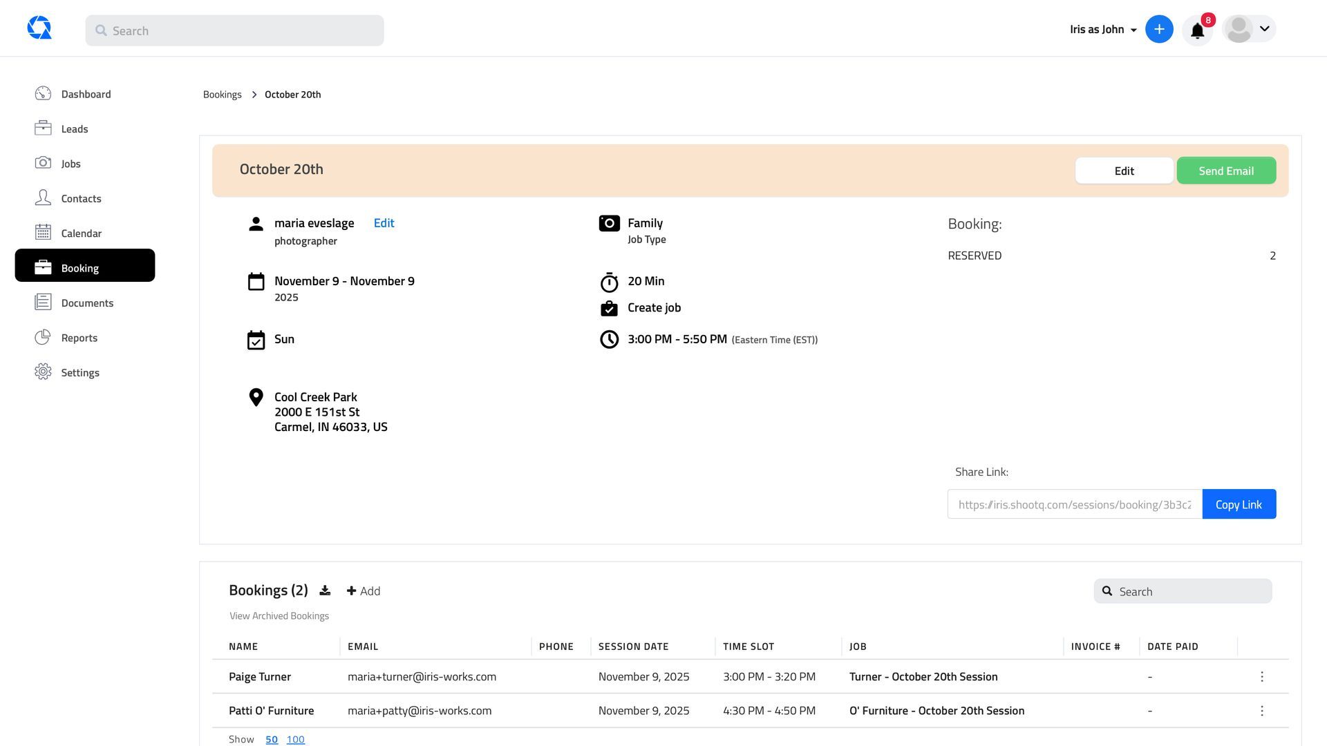 A screenshot of a website showing easter bunny pictures.