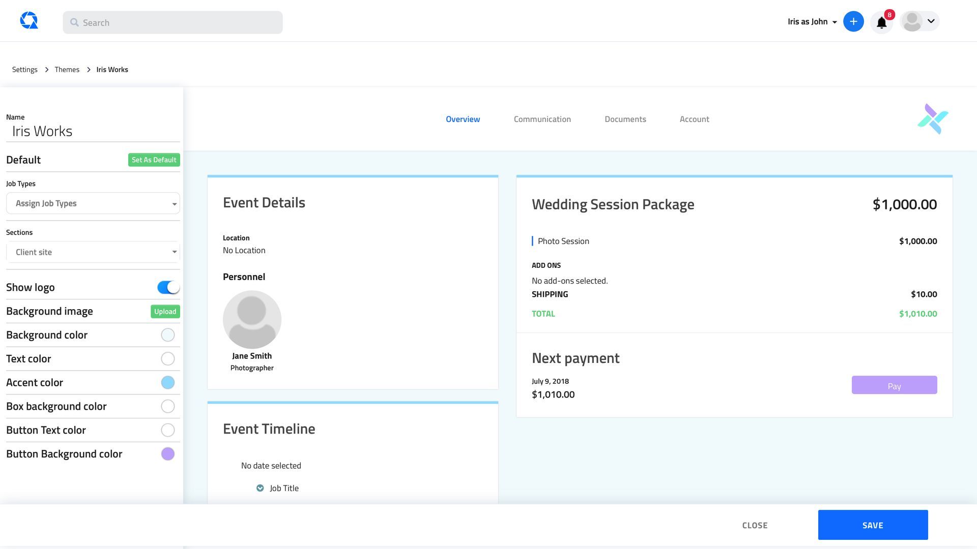 A computer screen with a thank you page on it.