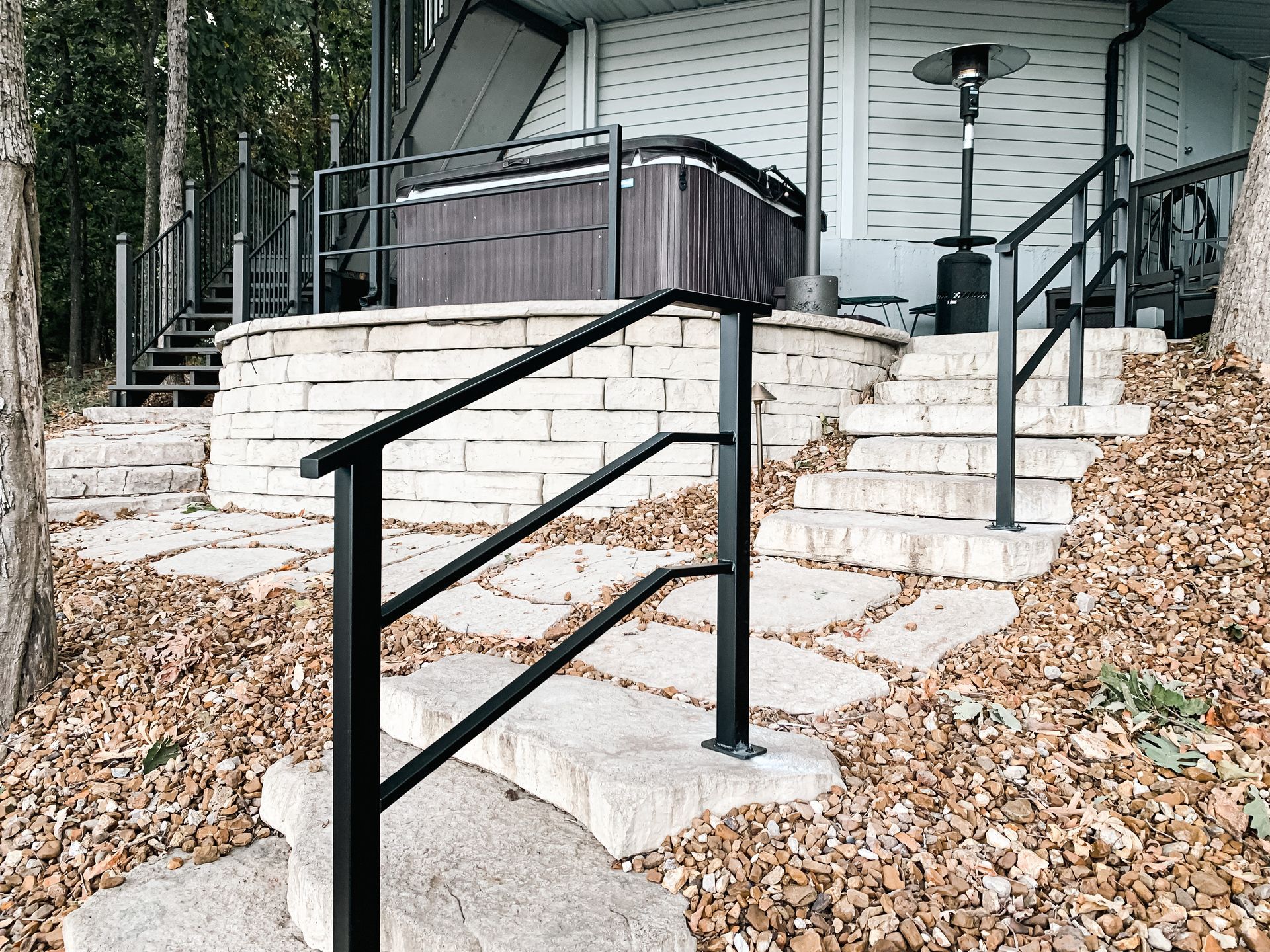 Step Up Your Home Exterior By Adding Handrails From Our Mid-Missouri Custom Fabrication Team