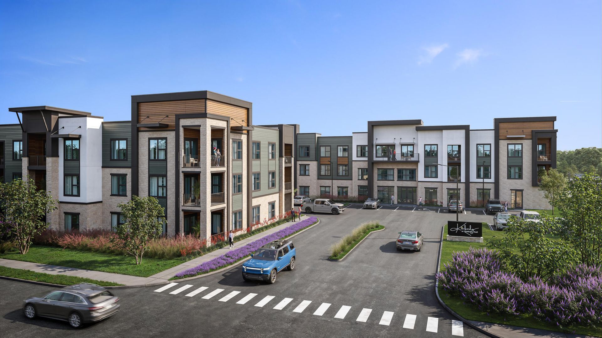 The Kimberly - exterior view towards entry