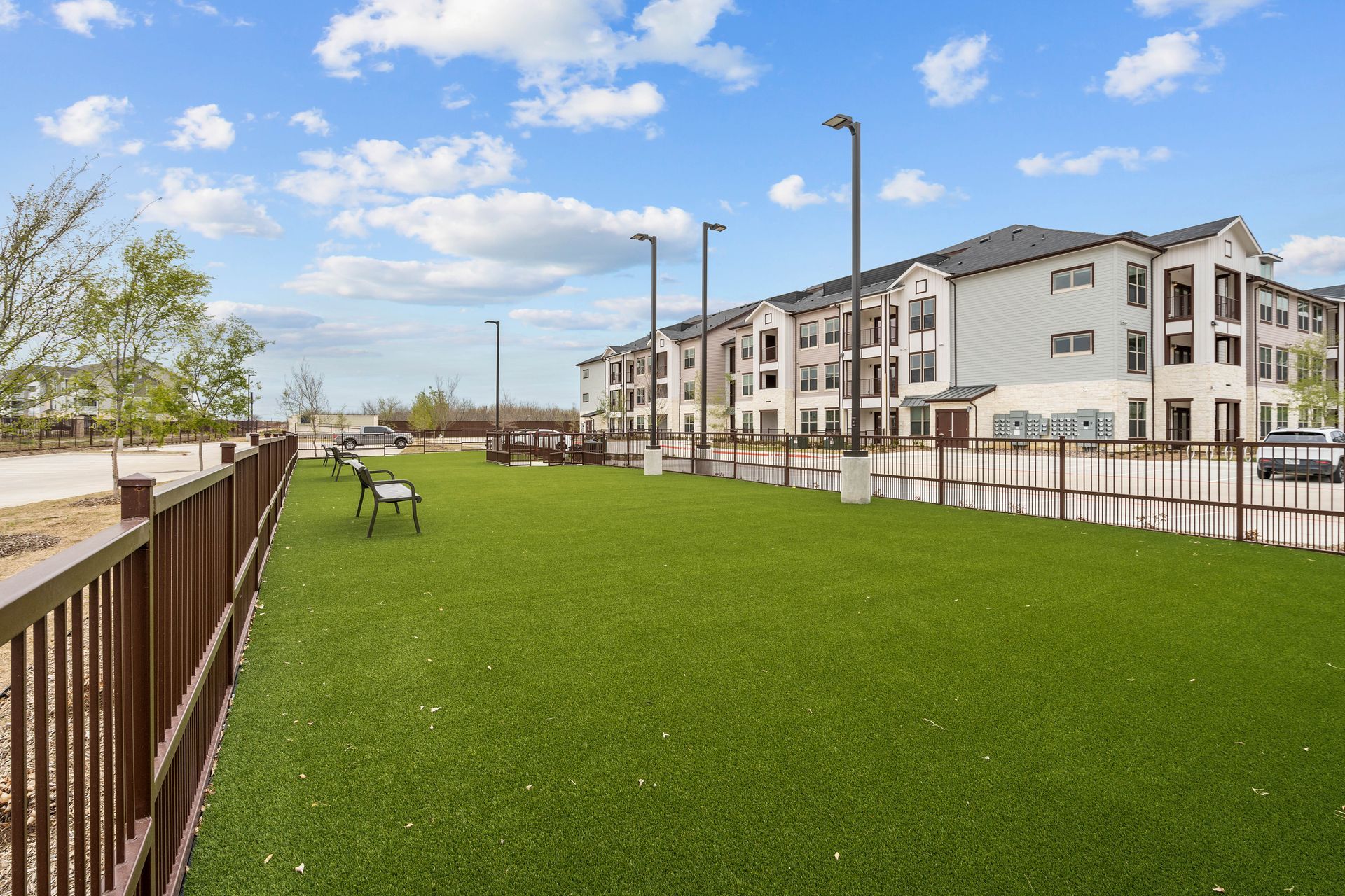 The Riley at Burleson Apartment Homes - dog park