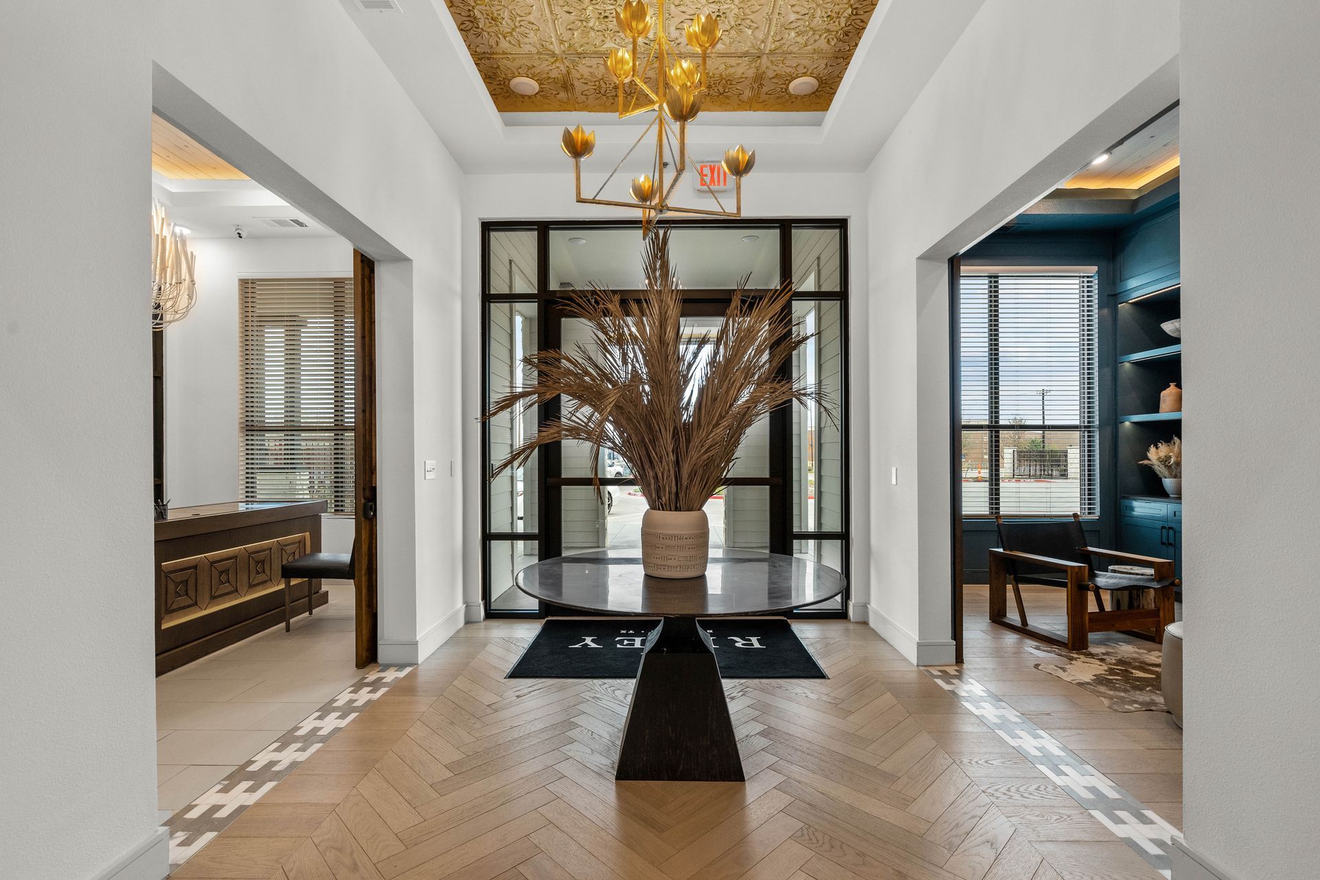 The Riley at Burleson Apartment Homes - clubhouse entry