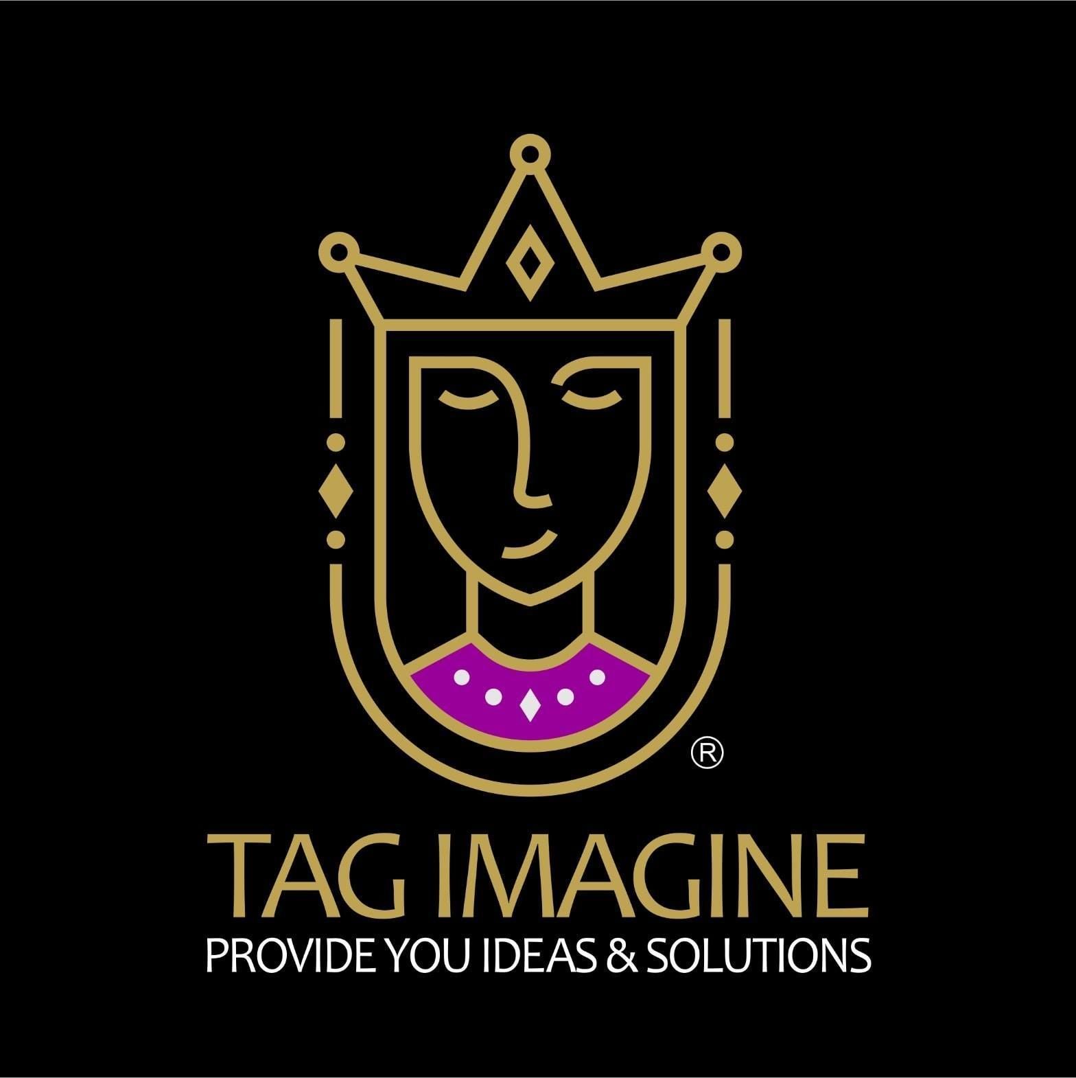 A logo for tag imagine provides you ideas and solutions