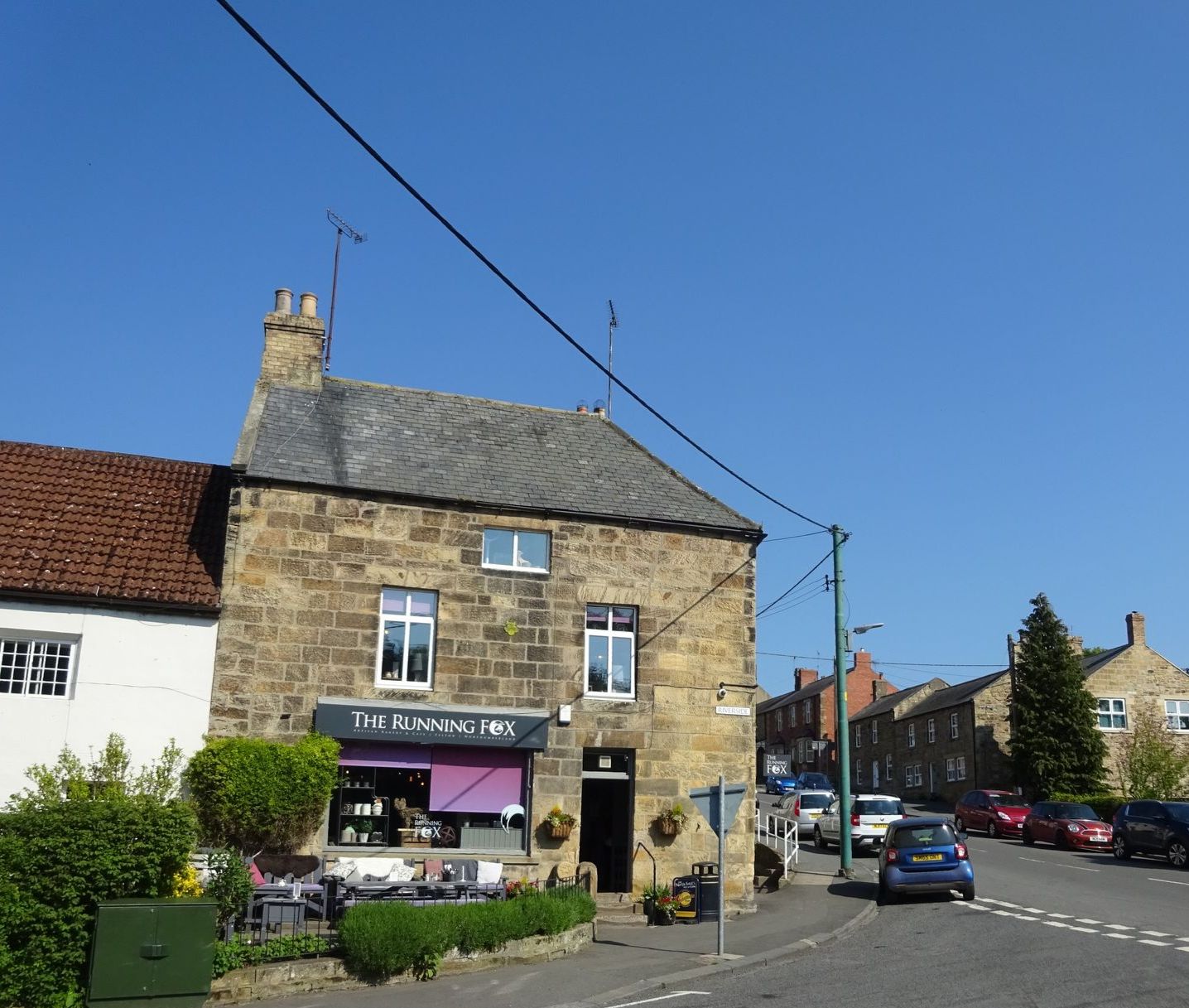 The beautiful Northumberland village of Felton. 