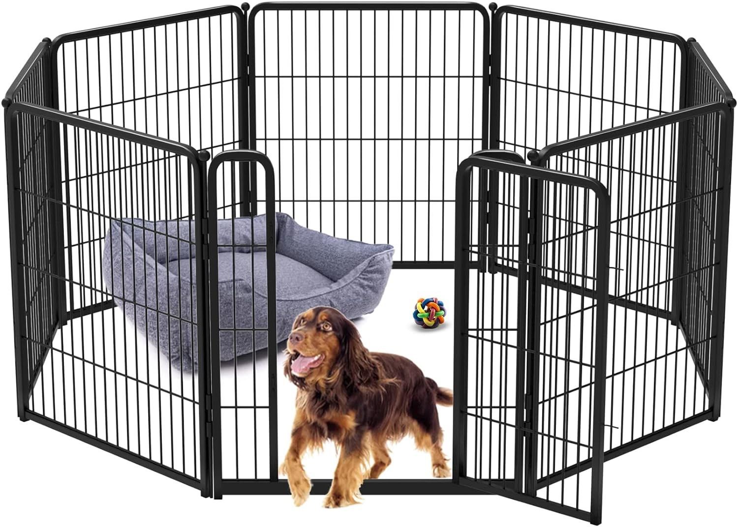 puppy playpen for Goldendoodles and bernedoodles and poodle puppies.