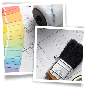 Decorating Services - Rhodes and Cooper Decorators - Staffordshire - Swatches - Paint Brush