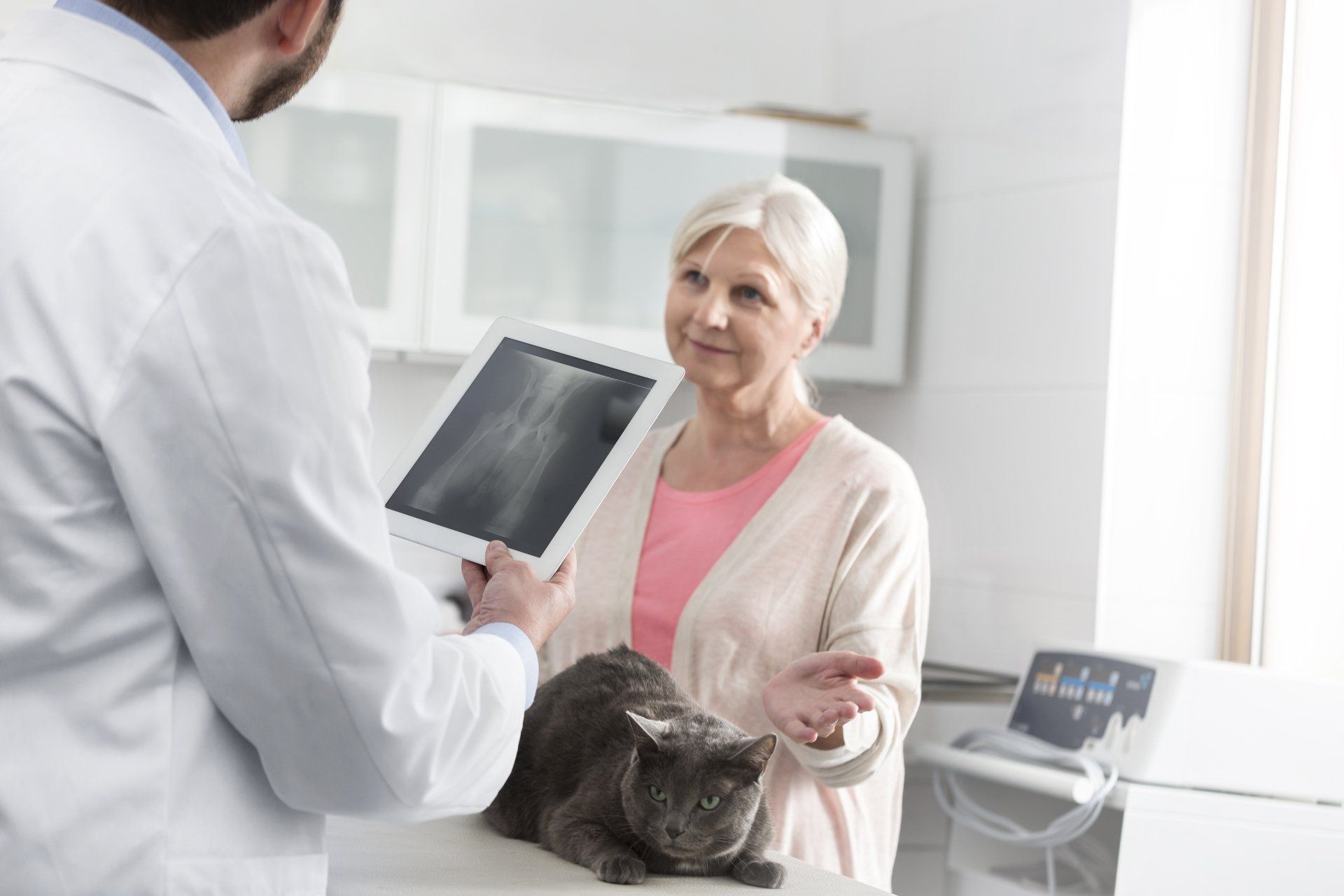 Doctor Explaining X-Ray Result — LaGrange, GA — LaGrange Internal Medicine, PC