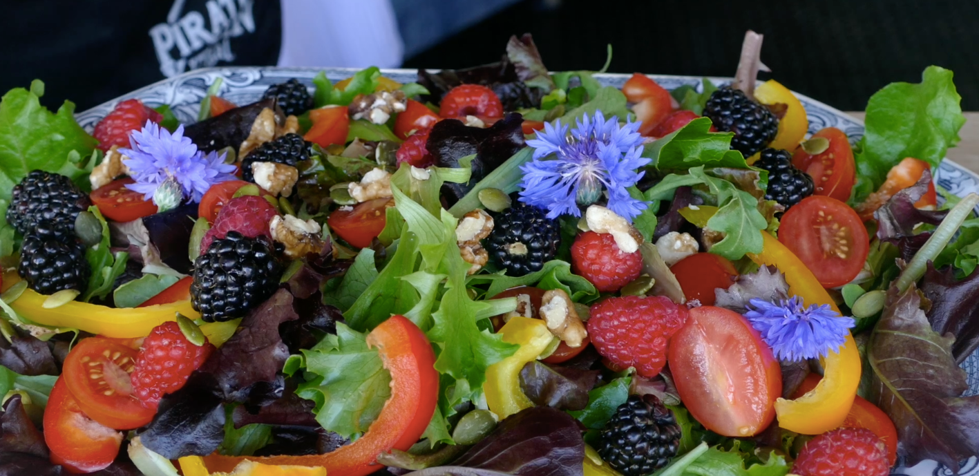 Food with Flowers