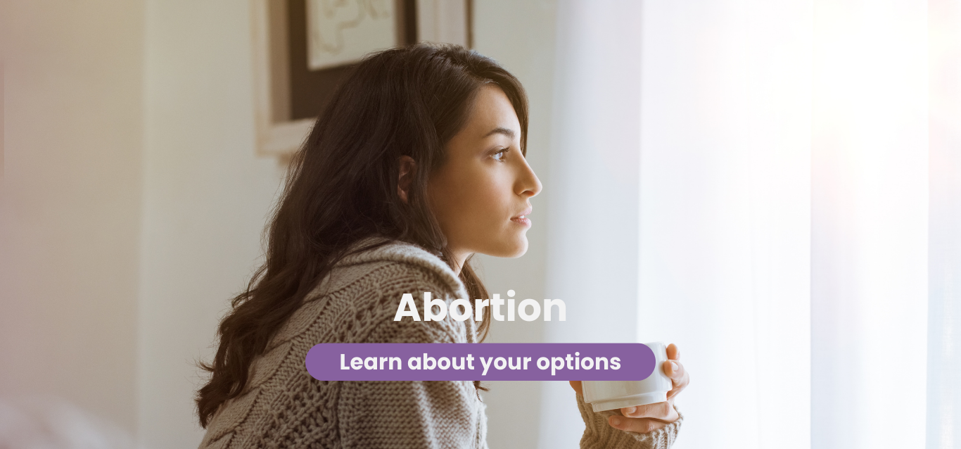 Open Arms Pregnancy Clinic abortion banner