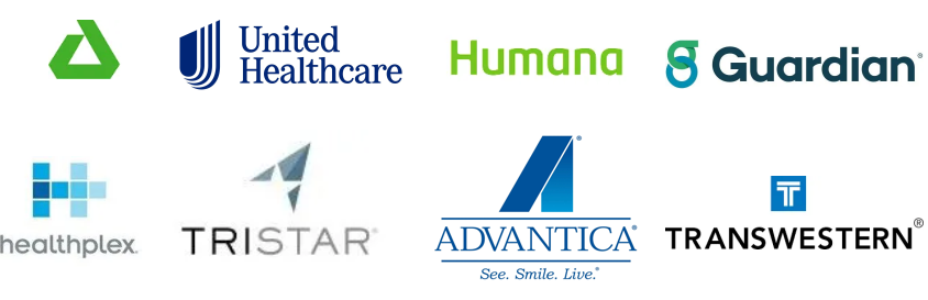 A row of logos on a white background including guardian vaccine