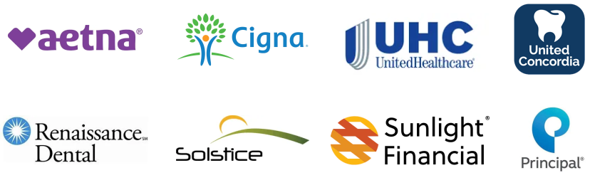 A row of logos on a white background including guardian vaccine