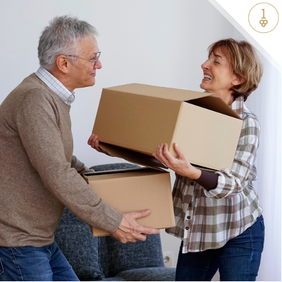 Downsizing is a process many senior citizens go through.  Also known as rightsizing involves the shedding of belongings and moving to a smaller space. According to SeniorLiving.org , roughly 51% of retirees 50 and older move into smaller homes after retirement.