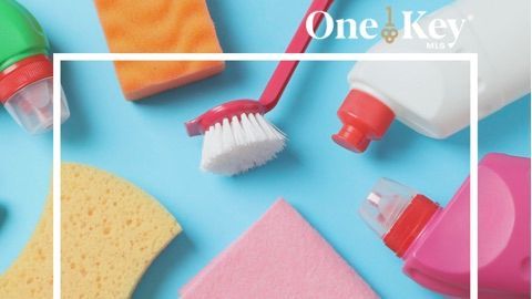 House cleaning supplies