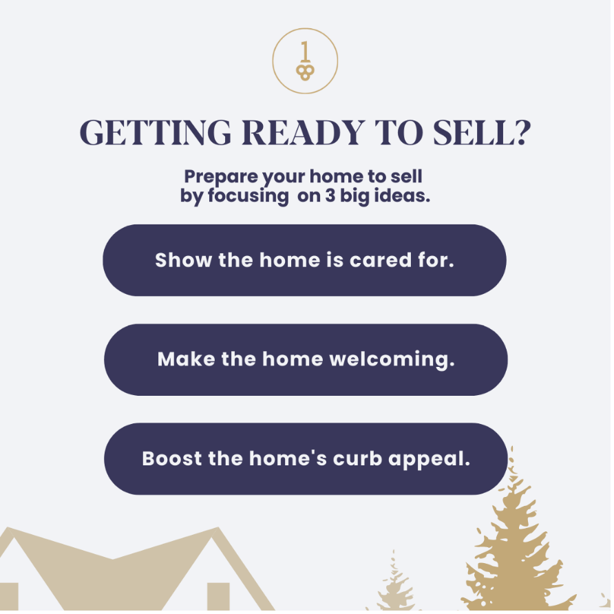 Getting ready to sell infographic