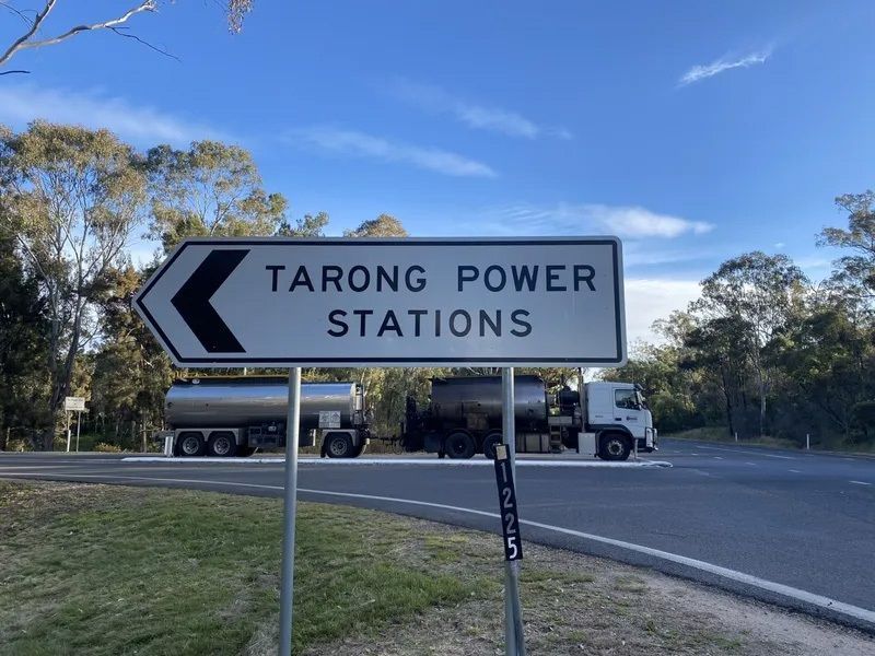 A Road Sign That Says Tarong Power Stations on It — Cuzkell Pty. Ltd in Cooroy, QLD
