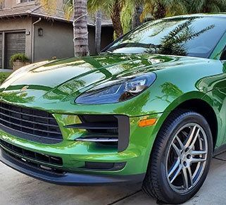 Green Car Paint