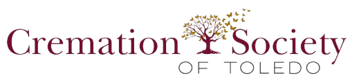 Sunrise Cremations and Funerals logo: golden sunrise over curved line, dark brown text.