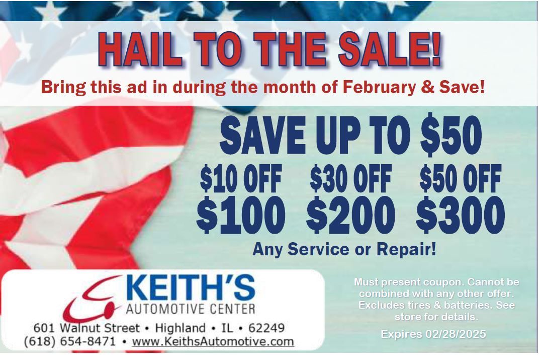 February Offer | Keith's Automotive Center