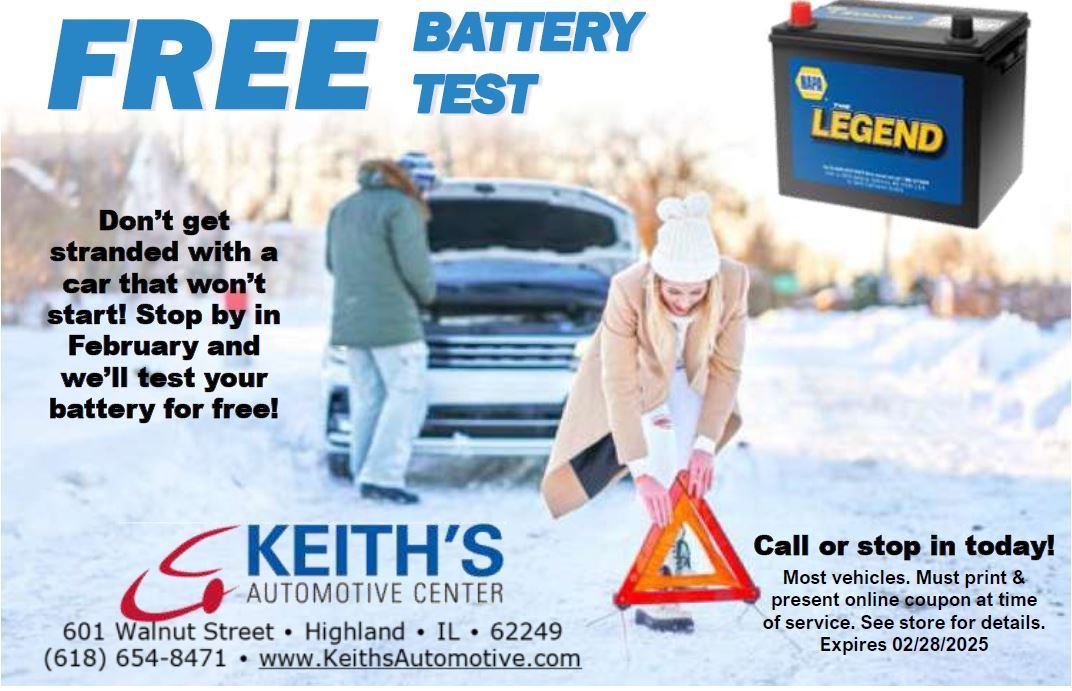 February Offer | Keith's Automotive Center