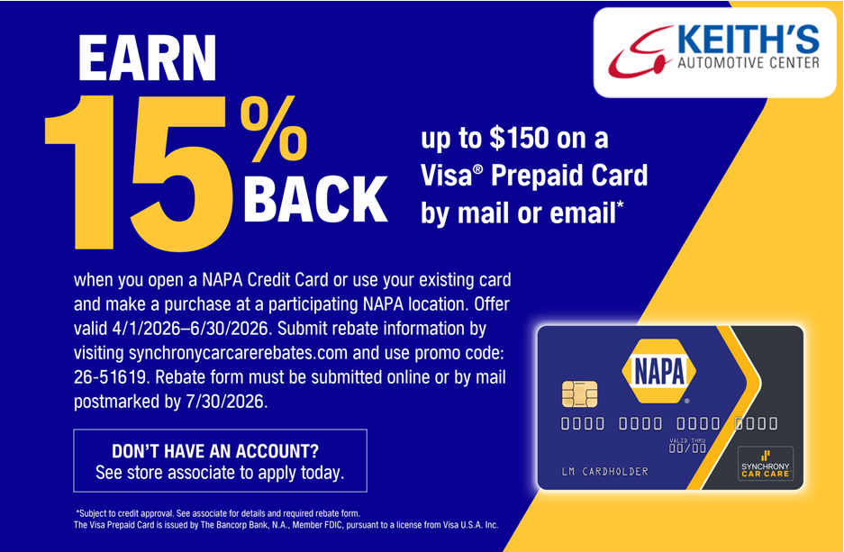 February Offer | Keith's Automotive Center