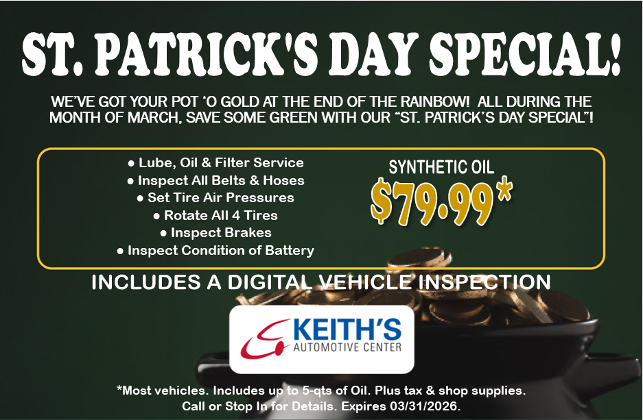 February Offer | Keith's Automotive Center