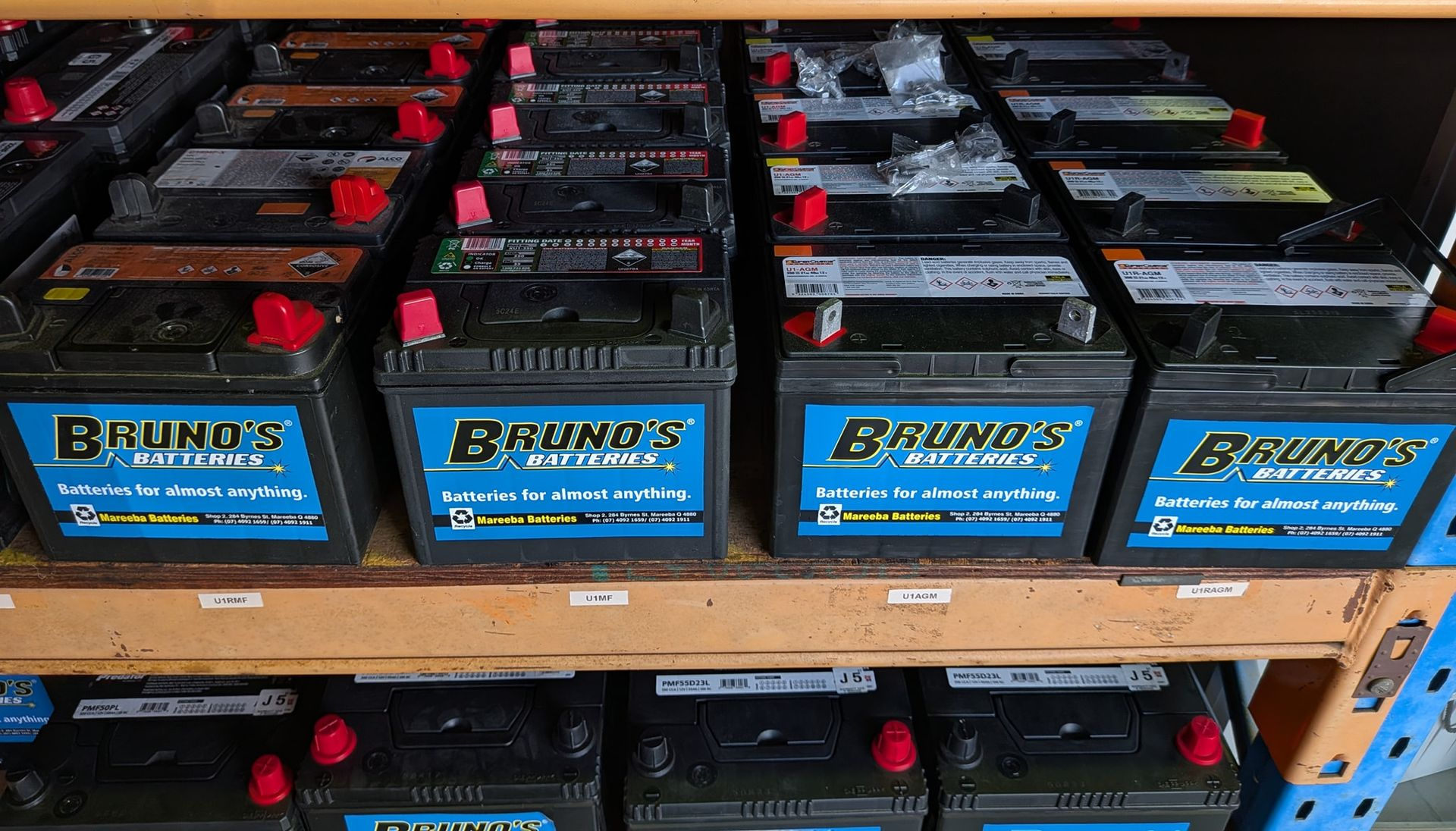 Different battery types — Bruno's Batteries in Mareeba, QLD Different battery types — Bruno's Batteries in Mareeba, QLD