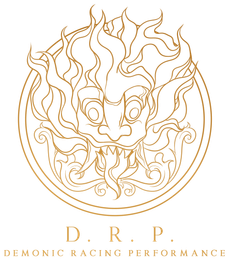 Demonic Racing Performance demon emblem logo