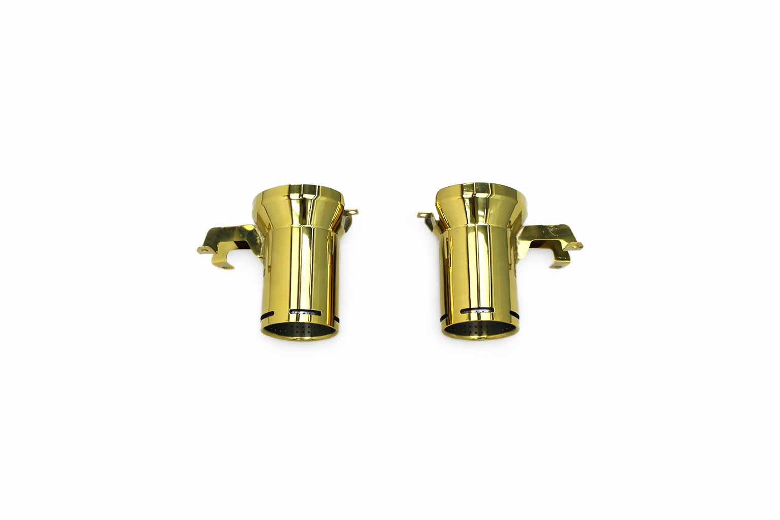 Lamborghini Aventador Gold Plated Exhaust Tips