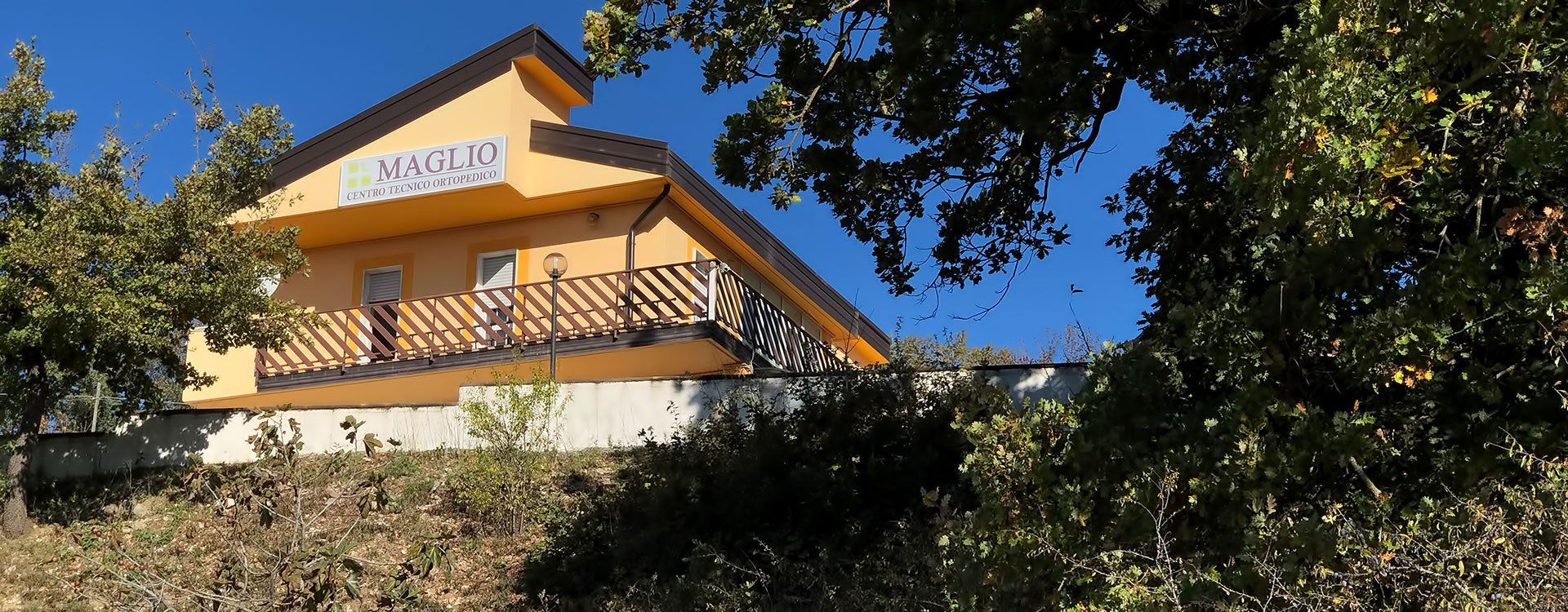 centro ortopedico visto dall'esterno